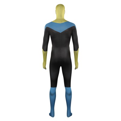 Invincible Mark Jumpsuit Shoes Set Party Suit Cosplay Costume Halloween Carnival Outfit