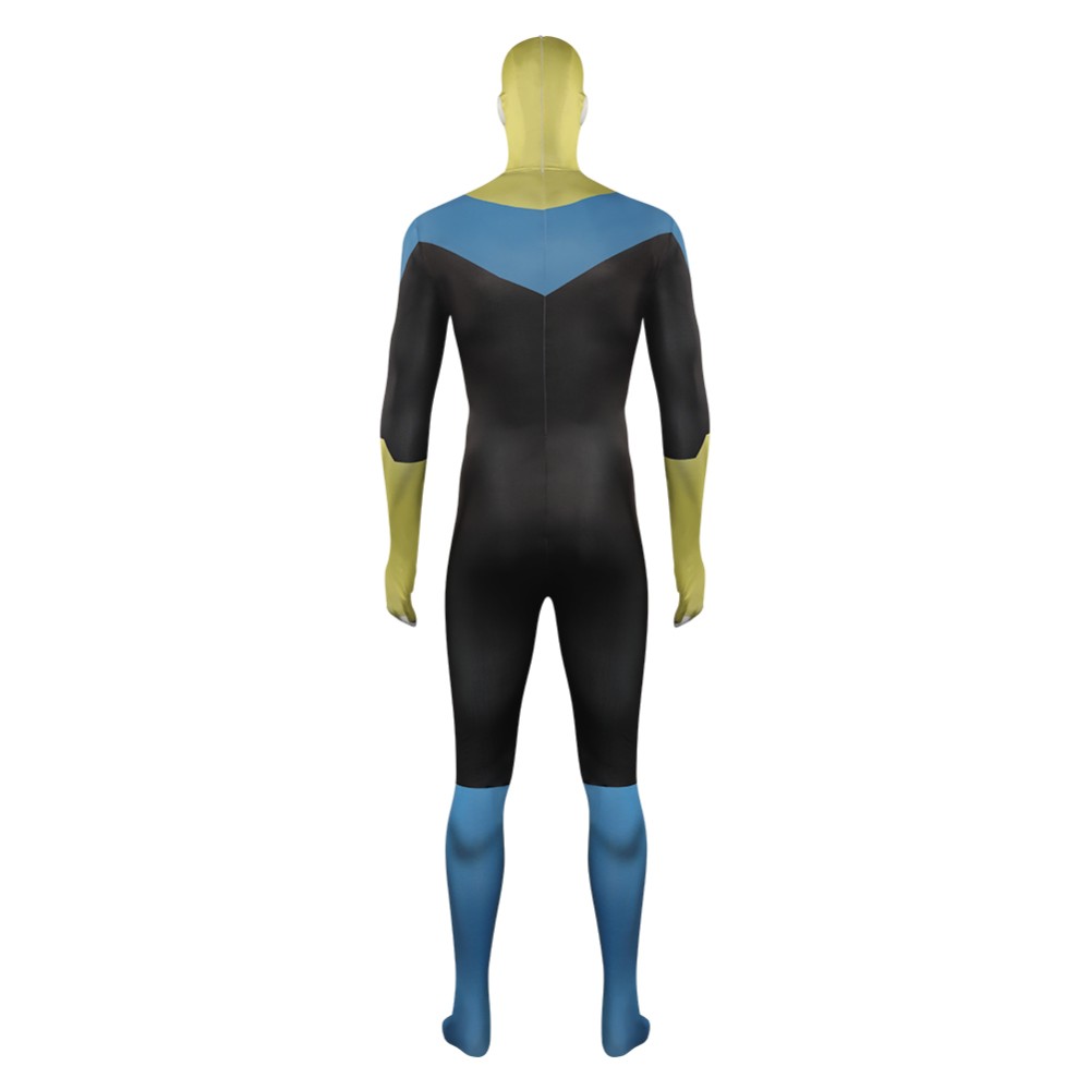Invincible Mark Jumpsuit Shoes Set Party Suit Cosplay Costume Halloween Carnival Outfit