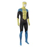 Invincible Mark Jumpsuit Shoes Set Party Suit Cosplay Costume Halloween Carnival Outfit
