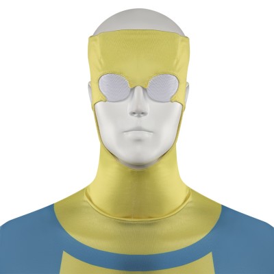 Invincible Mark Jumpsuit Shoes Set Party Suit Cosplay Costume Halloween Carnival Outfit