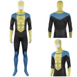 Invincible Mark Jumpsuit Shoes Set Party Suit Cosplay Costume Halloween Carnival Outfit