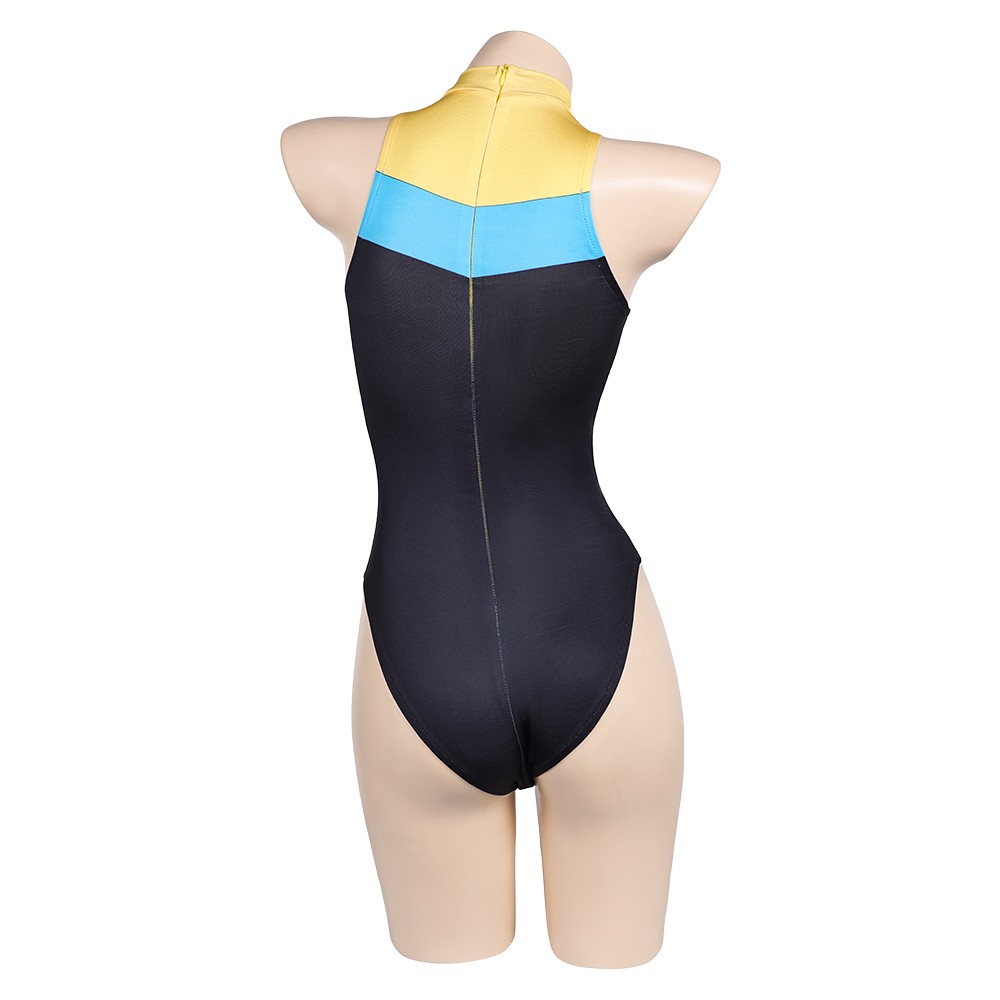 Invincible Mark Grayson Women One-Piece Swimsuit Cosplay Costume Halloween Carnival Outfit