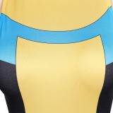 Invincible Mark Grayson Women One-Piece Swimsuit Cosplay Costume Halloween Carnival Outfit