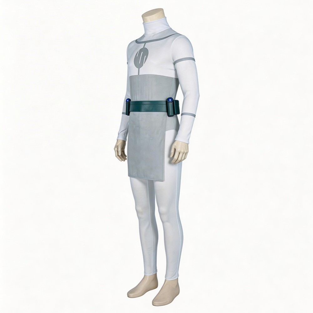Invincible Mark Grayson Viltrumite White Jumpsuit Cosplay Costume Halloween Carnival Outfit