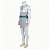 Invincible Mark Grayson Viltrumite White Jumpsuit Cosplay Costume Halloween Carnival Outfit
