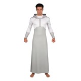 Invincible Mark Grayson Gray Hooded Jumpsuit Cosplay Costume Halloween Carnival Outfit