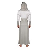 Invincible Mark Grayson Gray Hooded Jumpsuit Cosplay Costume Halloween Carnival Outfit