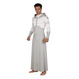 Invincible Mark Grayson Gray Hooded Jumpsuit Cosplay Costume Halloween Carnival Outfit