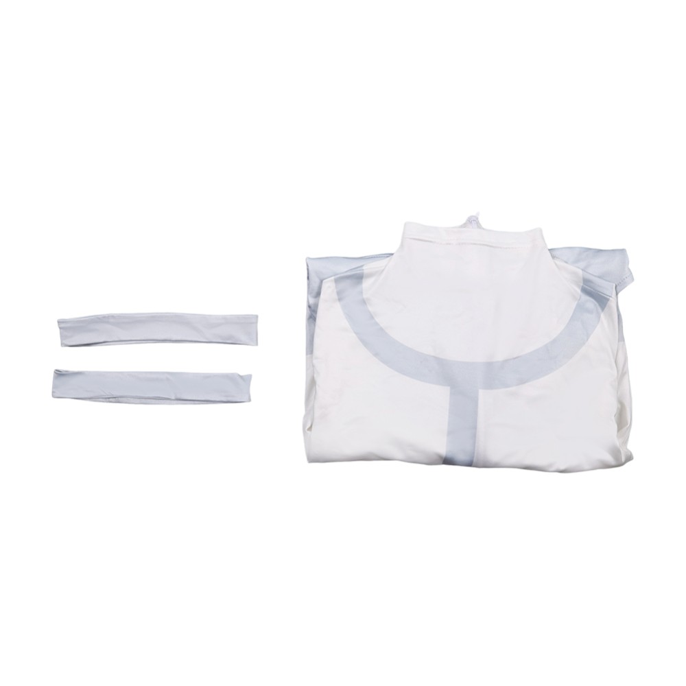Invincible Mark Grayson Genderbend Version White Lingerie Cosplay Costume Halloween Carnival Outfit