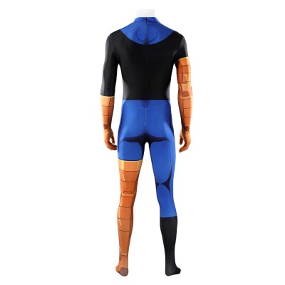 Invincible Mark Grayson Blue Jumpsuit Cosplay Costume Halloween Carnival Outfit