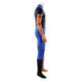 Invincible Mark Grayson Blue Jumpsuit Cosplay Costume Halloween Carnival Outfit