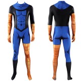 Invincible Mark Grayson Blue Jumpsuit Cosplay Costume Halloween Carnival Outfit