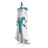 Invincible Mark Grayson Blue and White Jumpsuit Cosplay Costume Halloween Carnival Outfit