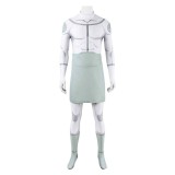 Invincible Male Viltrumite White Jumpsuit Cosplay Costume Halloween Carnival Outfit