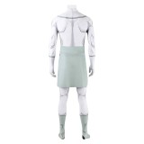 Invincible Male Viltrumite White Jumpsuit Cosplay Costume Halloween Carnival Outfit