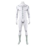 Invincible Male Viltrumite White Jumpsuit Cosplay Costume Halloween Carnival Outfit