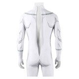 Invincible Male Viltrumite White Jumpsuit Cosplay Costume Halloween Carnival Outfit