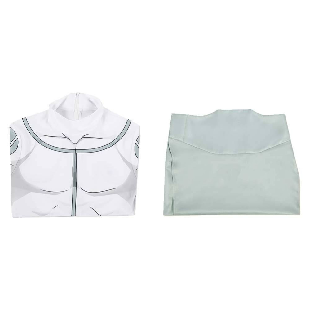 Invincible Male Viltrumite White Jumpsuit Cosplay Costume Halloween Carnival Outfit
