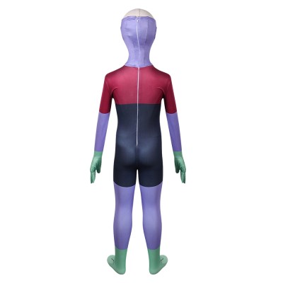 Invincible Kid Omni-Man Oliver Grayson Kids Children Cosplay Costume Halloween Carnival Outfit