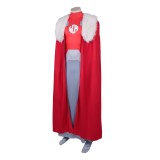 Invincible Emperor Argall Red Jumpsuit Cosplay Costume Halloween Carnival Outfit