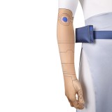 Invincible Conquest White Viltrum Empire Jumpsuit Cosplay Costume Halloween Carnival Outfit