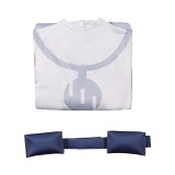Invincible Conquest White Viltrum Empire Jumpsuit Cosplay Costume Halloween Carnival Outfit