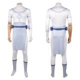 Invincible Conquest White Viltrum Empire Jumpsuit Cosplay Costume Halloween Carnival Outfit