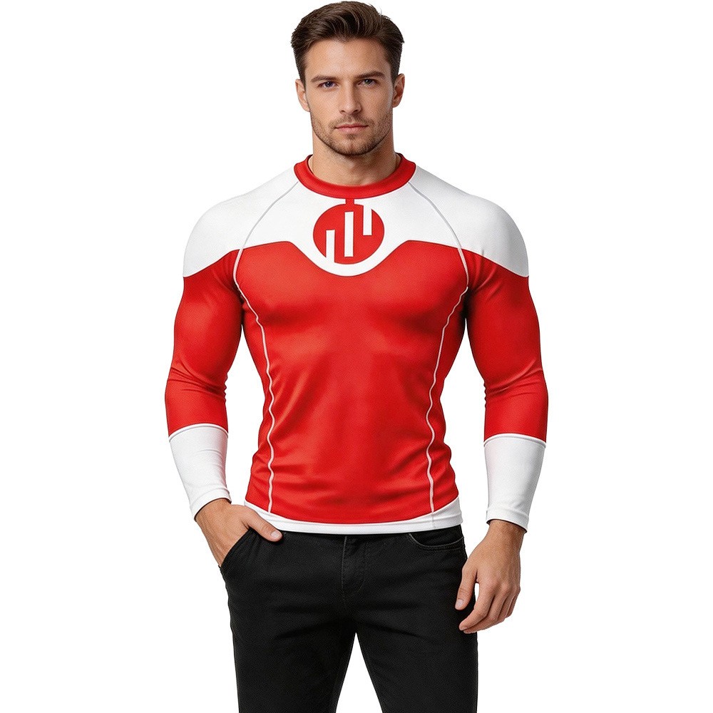 Invincible Character Themed T-shirt Cosplay Costume Halloween Carnival Outfit