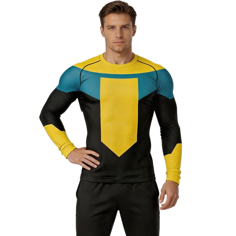 Invincible Character Themed T-shirt Cosplay Costume Halloween Carnival Outfit