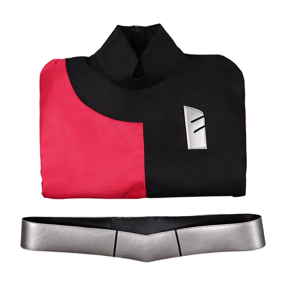 Invincible Captain Red and Black Cosplay Costume Halloween Carnival Outfit