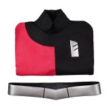 Invincible Captain Red and Black Cosplay Costume Halloween Carnival Outfit
