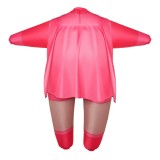Invincible Atom Eve Pink Inflatable Clothing Cosplay Costume Halloween Carnival Outfit