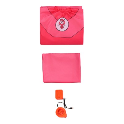 Invincible Atom Eve Pink Inflatable Clothing Cosplay Costume Halloween Carnival Outfit