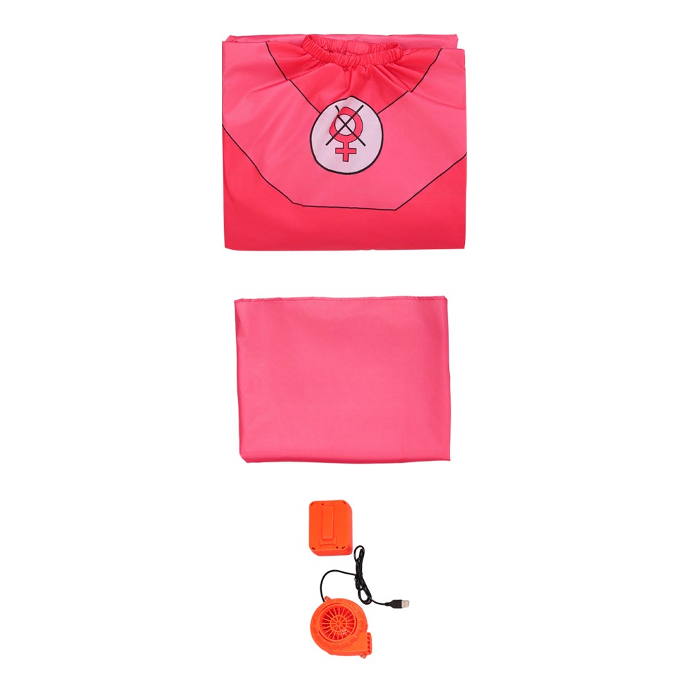 Invincible Atom Eve Pink Inflatable Clothing Cosplay Costume Halloween Carnival Outfit