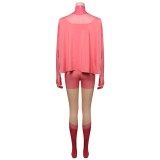 Invincible Atom Eve Jumpsuit Cloak Suit Cosplay Costume Halloween Carnival Outfit