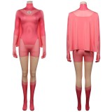 Invincible Atom Eve Jumpsuit Cloak Suit Cosplay Costume Halloween Carnival Outfit