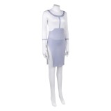 Invincible Anissa Viltrumite Women White Cosplay Costume Halloween Carnival Outfit