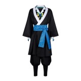 Infinity Castle Kaigaku Black Cosplay Costume Halloween Carnival Outfit