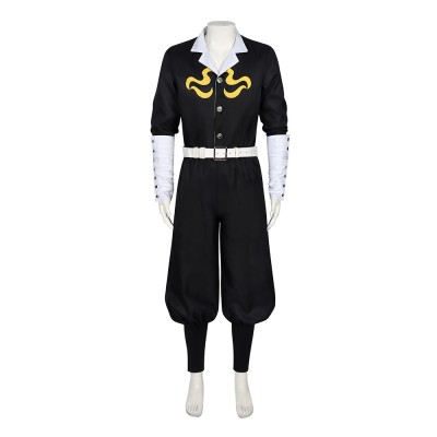 Infinity Castle Kaigaku Black Cosplay Costume Halloween Carnival Outfit