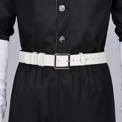 Infinity Castle Kaigaku Black Cosplay Costume Halloween Carnival Outfit