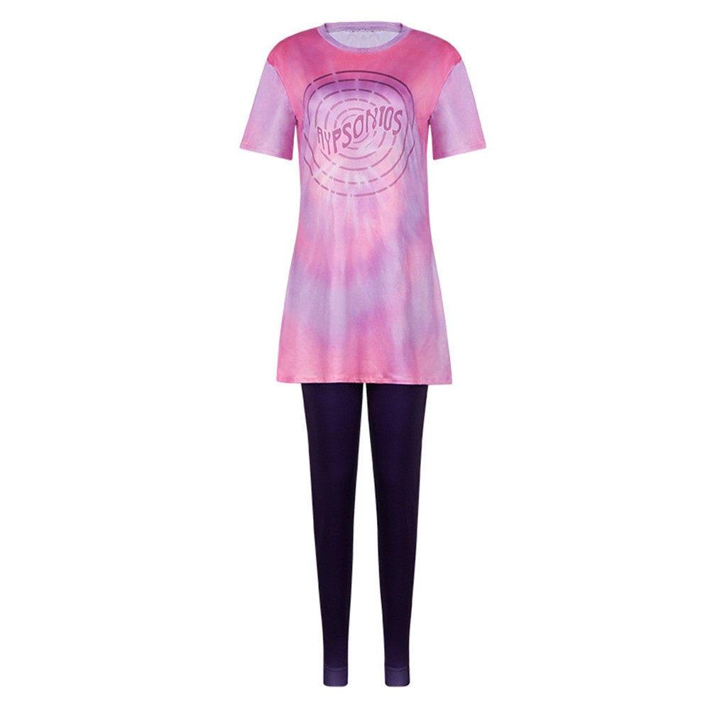 In Your Dreams Stevie Women Pink Top Pants Set Party Cosplay Costume Halloween Carnival