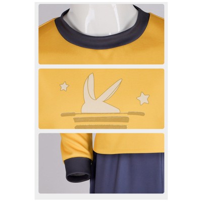 In Your Dreams Stevie Men Yellow Top Pants Set Party Cosplay Costume Halloween Carnival