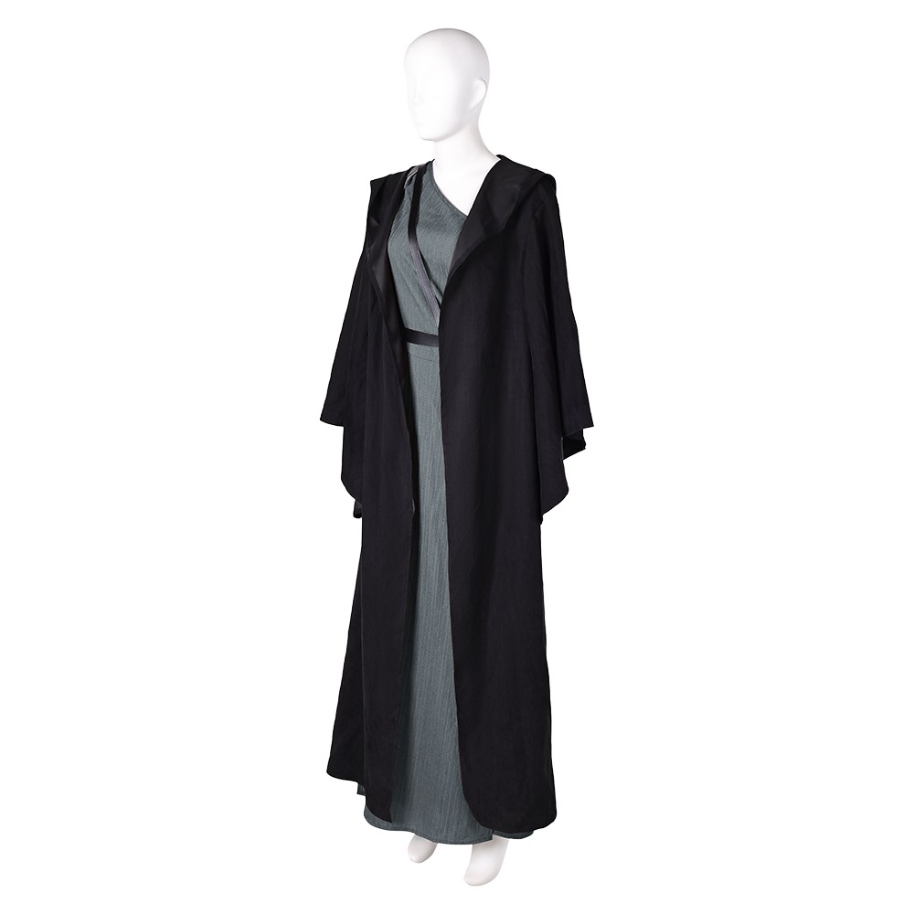 In the Lost Lands (2025）Gray Alys Women Grey Cosplay Costume Halloween Carnival Outfit