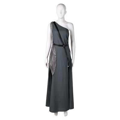 In the Lost Lands (2025）Gray Alys Women Grey Cosplay Costume Halloween Carnival Outfit