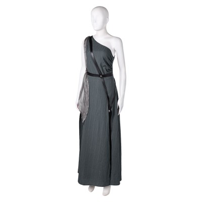 In the Lost Lands (2025）Gray Alys Women Grey Cosplay Costume Halloween Carnival Outfit