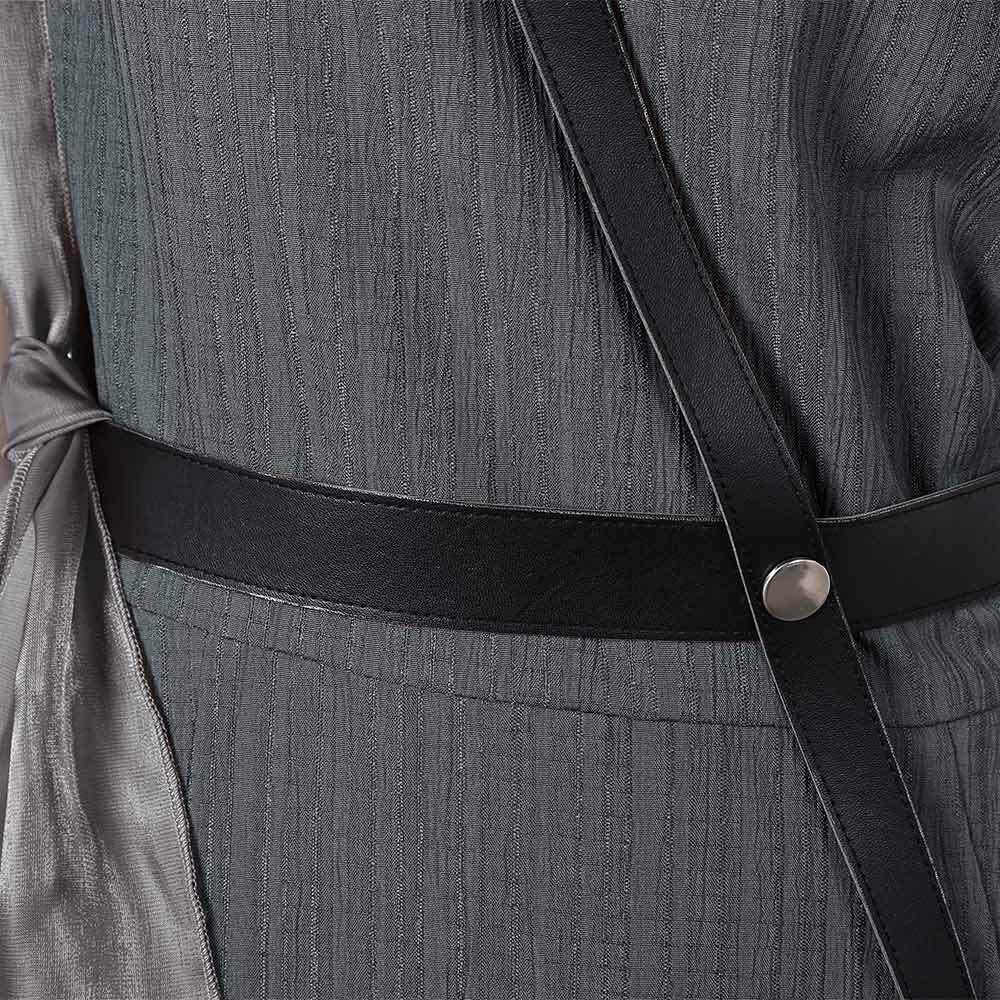 In the Lost Lands (2025）Gray Alys Women Grey Cosplay Costume Halloween Carnival Outfit