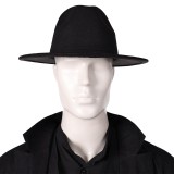 In the Lost Lands (2025) Boyce Men Black Overcoat Cosplay Costume Halloween Carnival Outfit