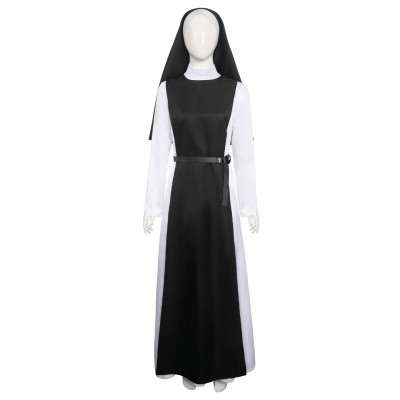 Immaculate 2024 Cecilia Nun Uniform Dress Suit &nbsp; Cosplay Costume Halloween Carnival Outfit