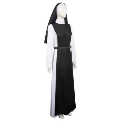 Immaculate 2024 Cecilia Nun Uniform Dress Suit &nbsp; Cosplay Costume Halloween Carnival Outfit