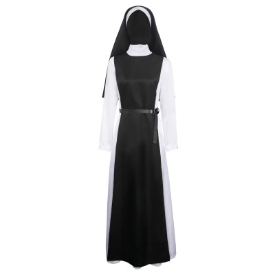 Immaculate 2024 Cecilia Nun Uniform Dress Suit &nbsp; Cosplay Costume Halloween Carnival Outfit